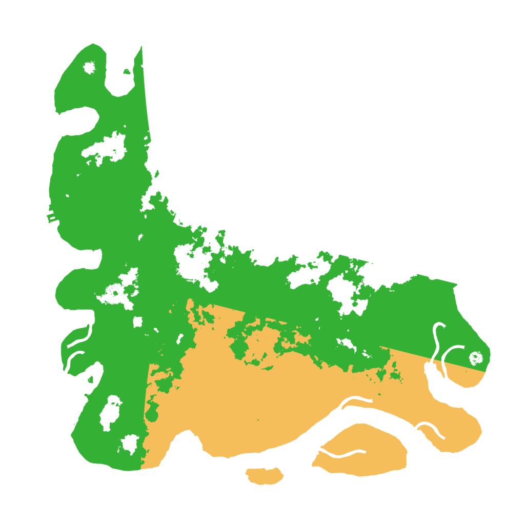 Biome Rust Map: Procedural Map, Size: 4000, Seed: 12997