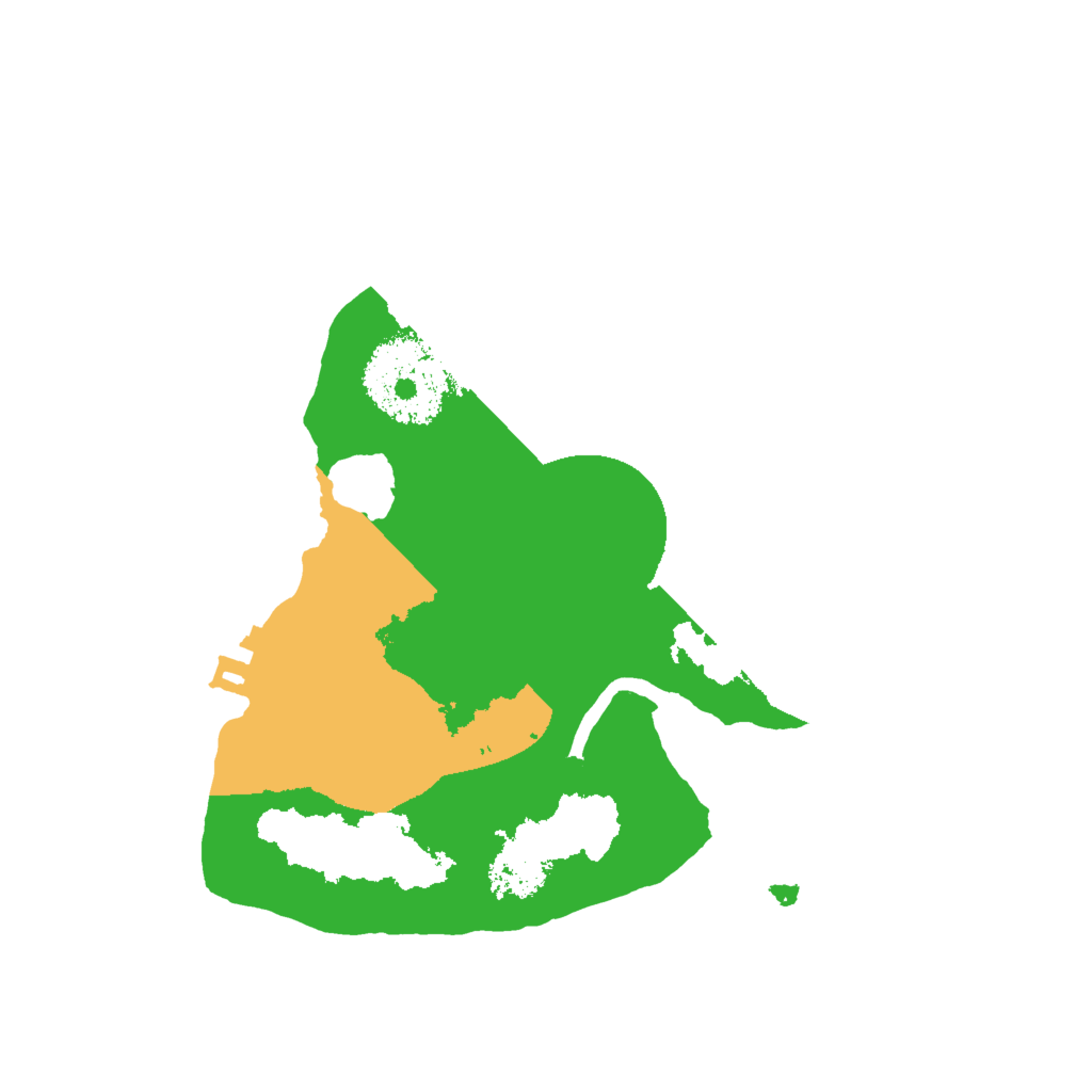 Biome Rust Map: Procedural Map, Size: 2000, Seed: 906600558