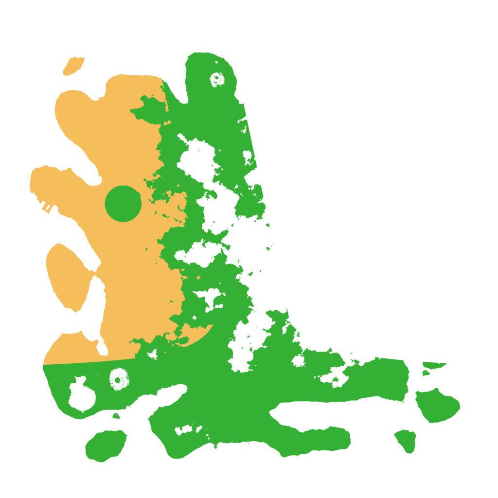 Biome Rust Map: Procedural Map, Size: 3600, Seed: 625636267