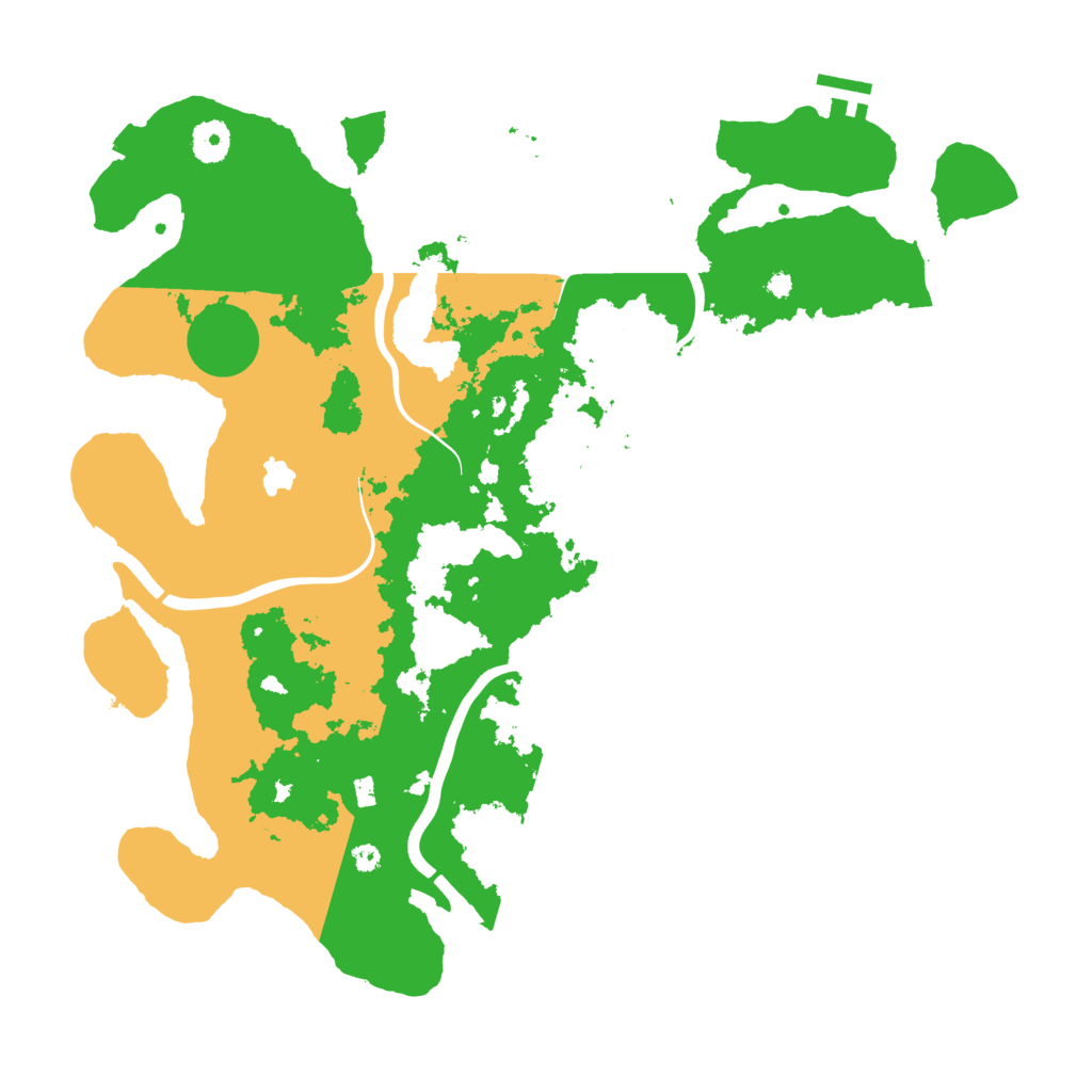 Biome Rust Map: Procedural Map, Size: 4000, Seed: 423920000