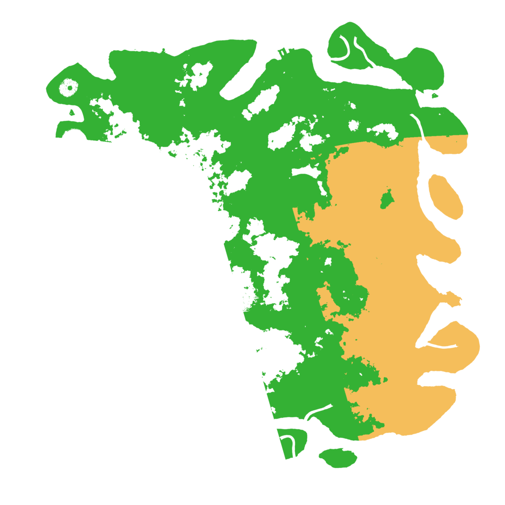 Biome Rust Map: Procedural Map, Size: 4250, Seed: 12691