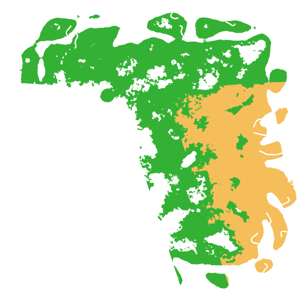 Biome Rust Map: Procedural Map, Size: 6000, Seed: 2125876207