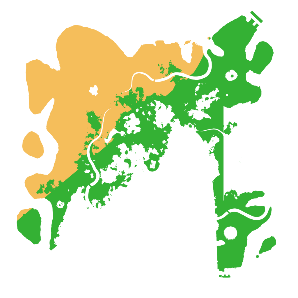 Biome Rust Map: Procedural Map, Size: 4000, Seed: 5469331