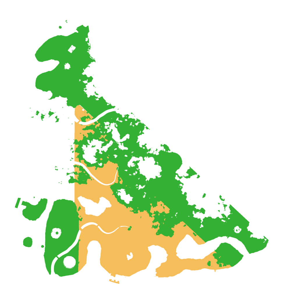 Biome Rust Map: Procedural Map, Size: 4300, Seed: 908067480