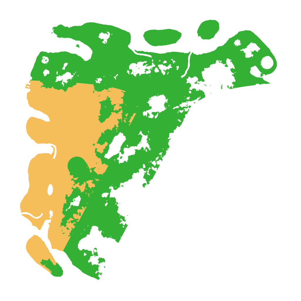 Biome Rust Map: Procedural Map, Size: 4250, Seed: 656808826