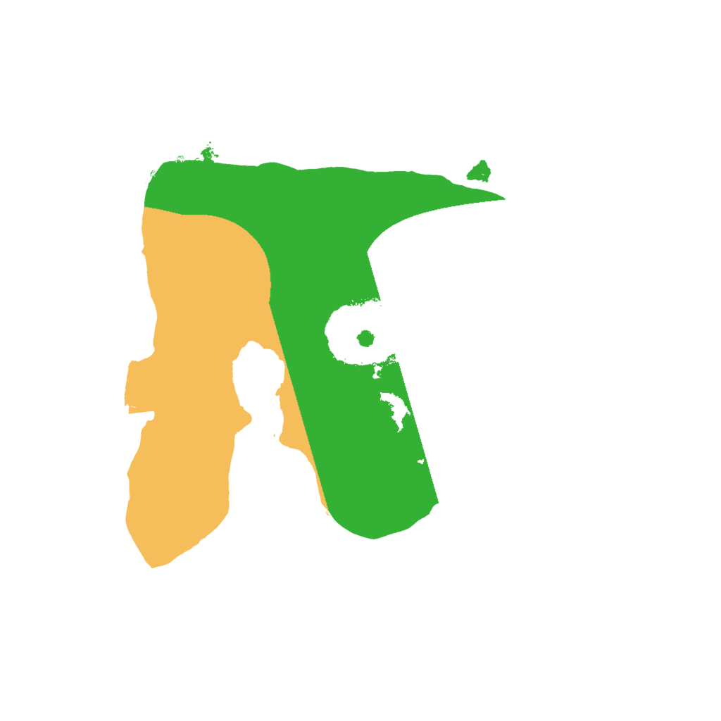 Biome Rust Map: Procedural Map, Size: 1600, Seed: 41879