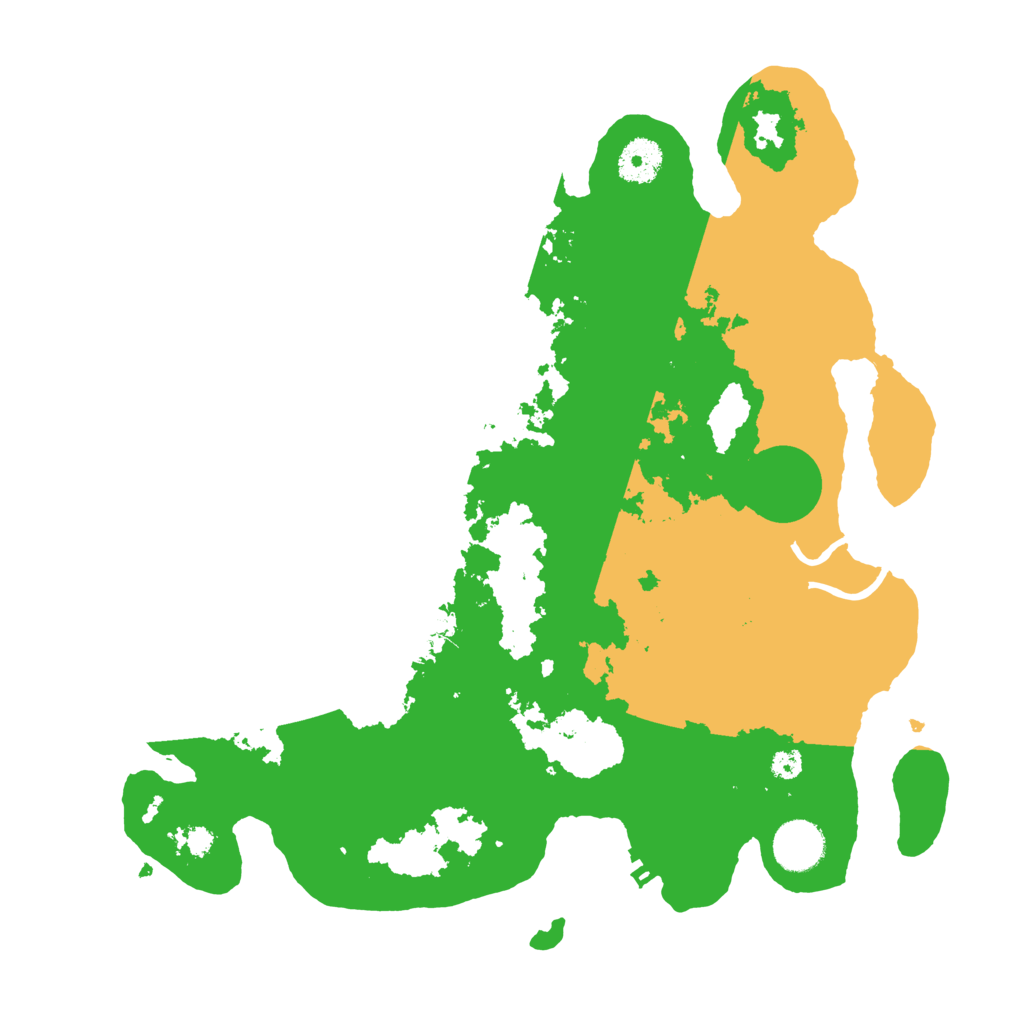 Biome Rust Map: Procedural Map, Size: 3500, Seed: 668803633