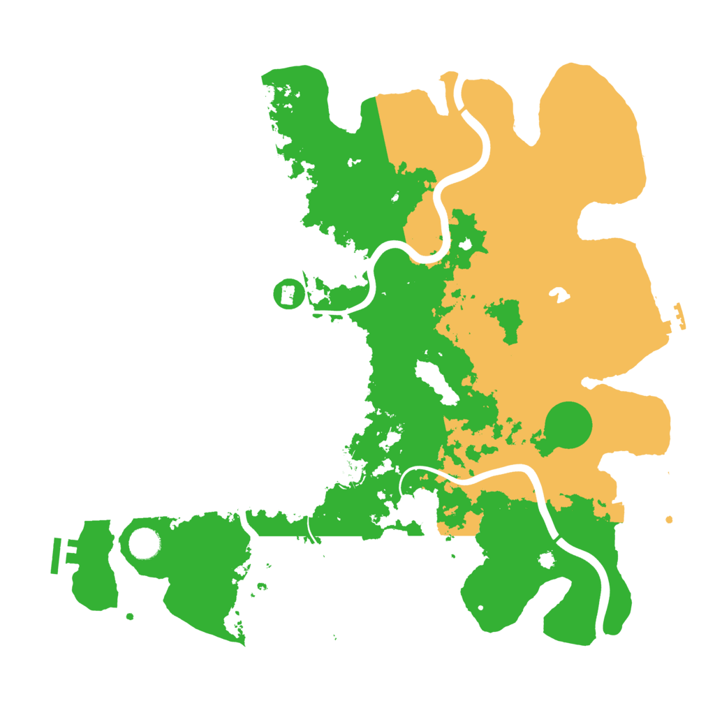 Biome Rust Map: Procedural Map, Size: 4000, Seed: 1829173537