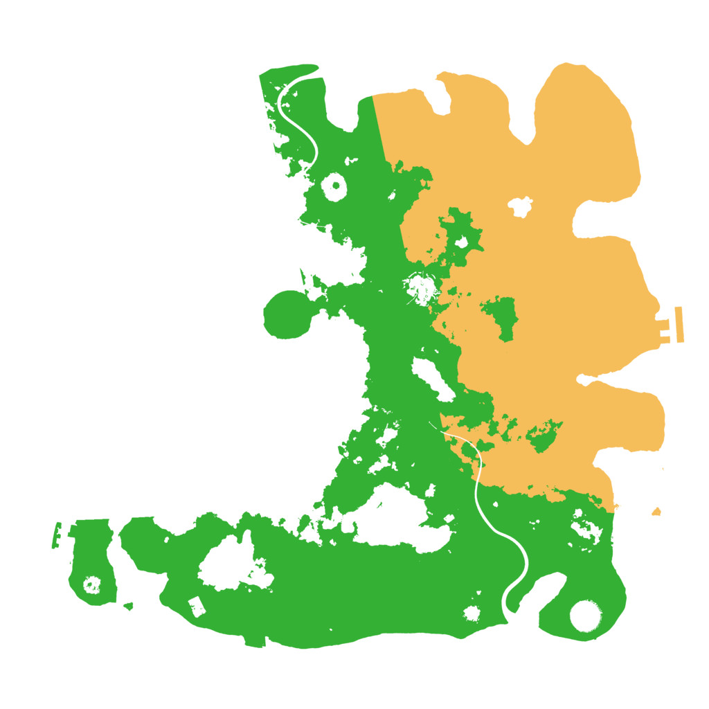 Biome Rust Map: Procedural Map, Size: 4000, Seed: 1829173537