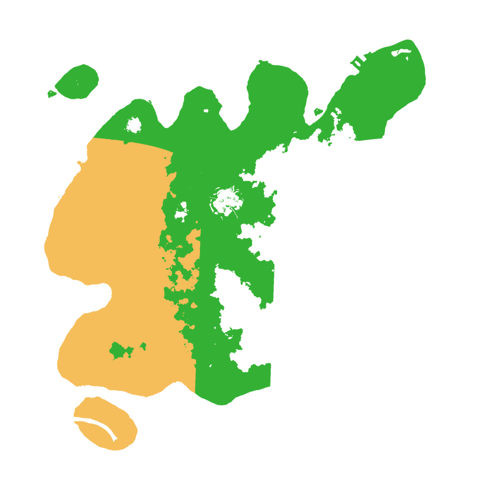 Biome Rust Map: Procedural Map, Size: 3000, Seed: 1943779271