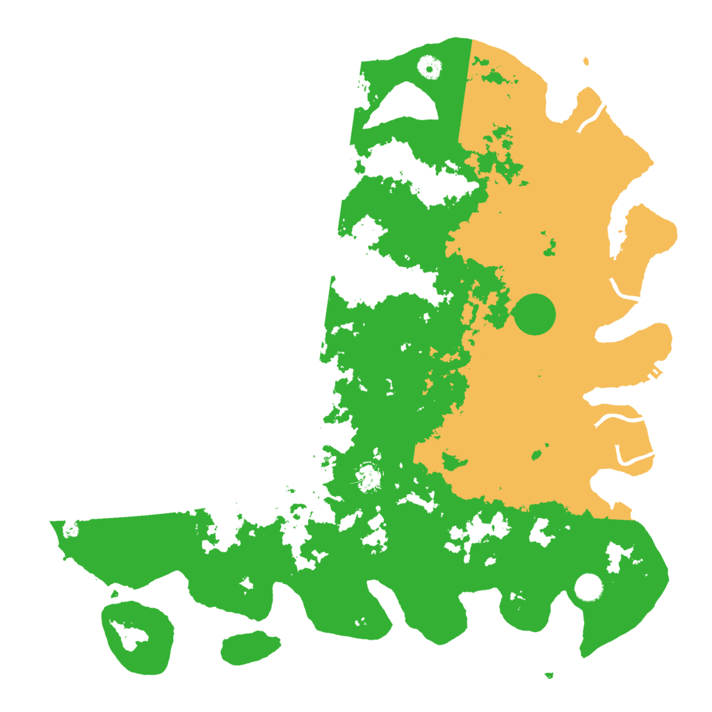 Biome Rust Map: Procedural Map, Size: 4500, Seed: 846053779