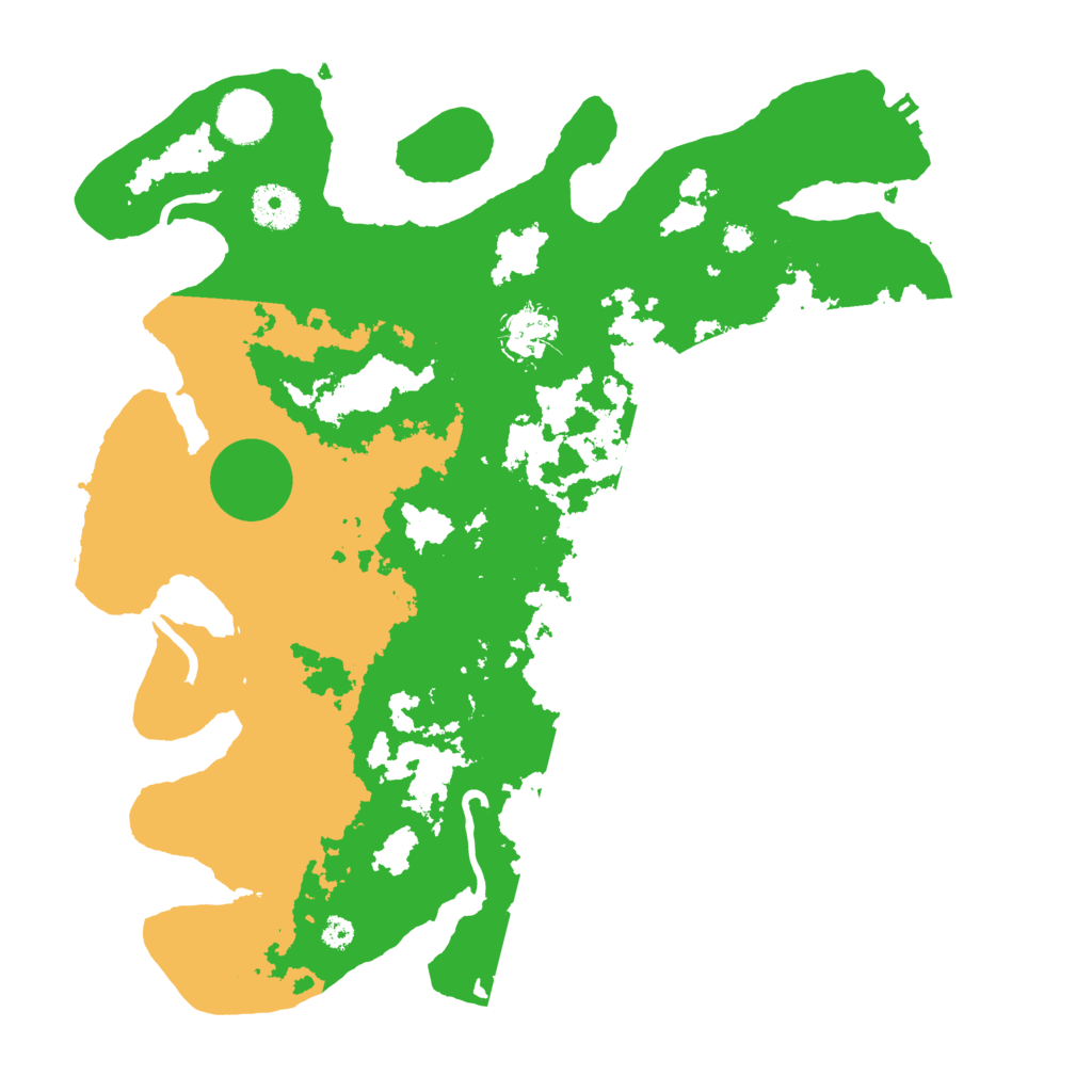 Biome Rust Map: Procedural Map, Size: 3500, Seed: 1713677252