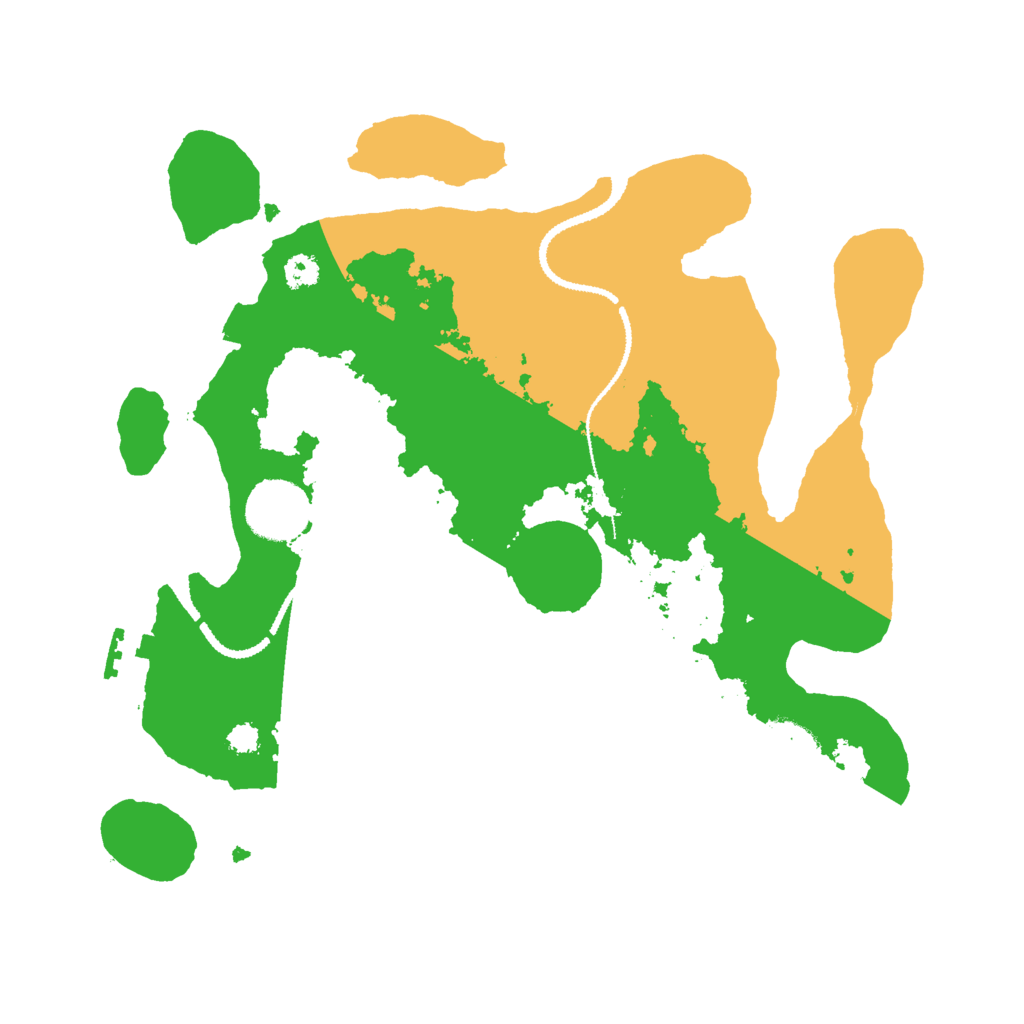 Biome Rust Map: Procedural Map, Size: 3000, Seed: 1594474648