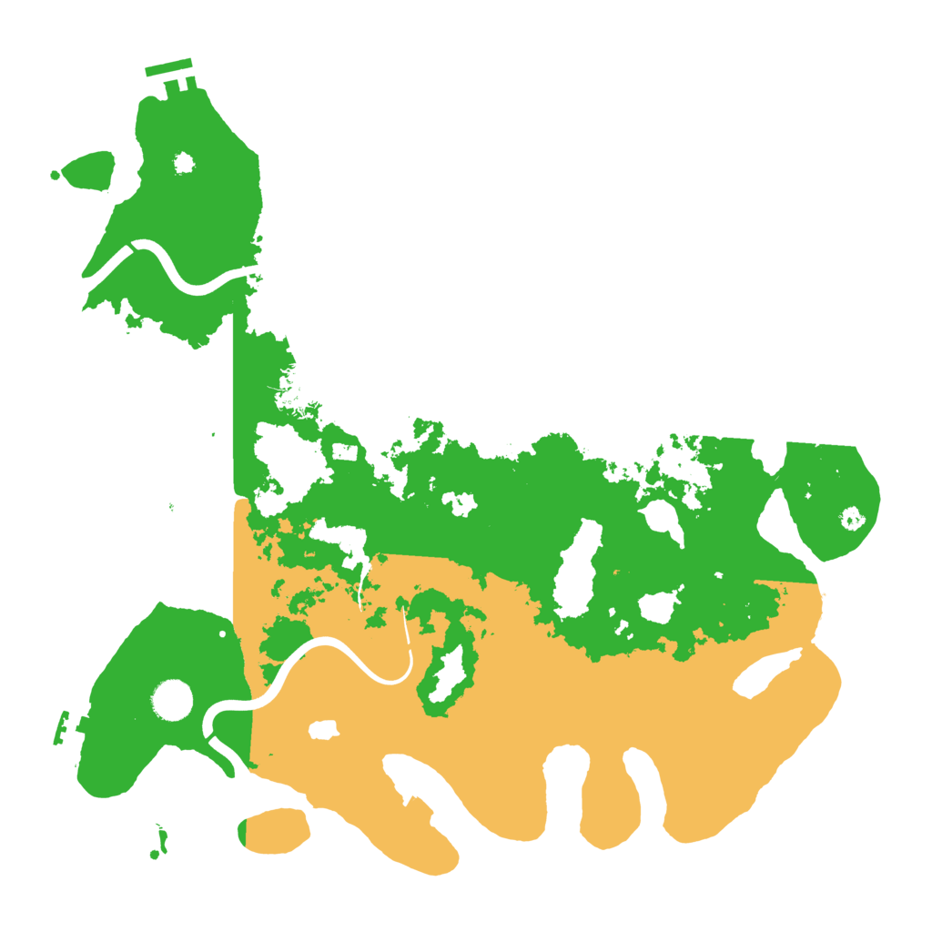 Biome Rust Map: Procedural Map, Size: 4000, Seed: 1961227215