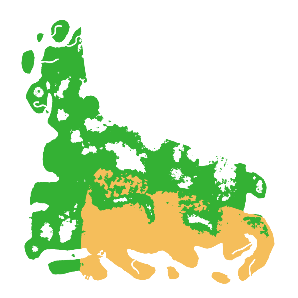 Biome Rust Map: Procedural Map, Size: 4500, Seed: 25845691