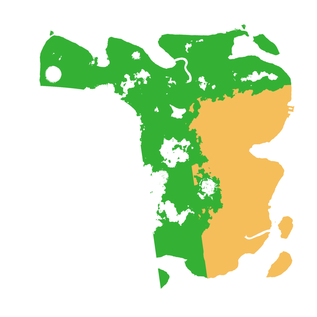 Biome Rust Map: Procedural Map, Size: 3500, Seed: 1116733928