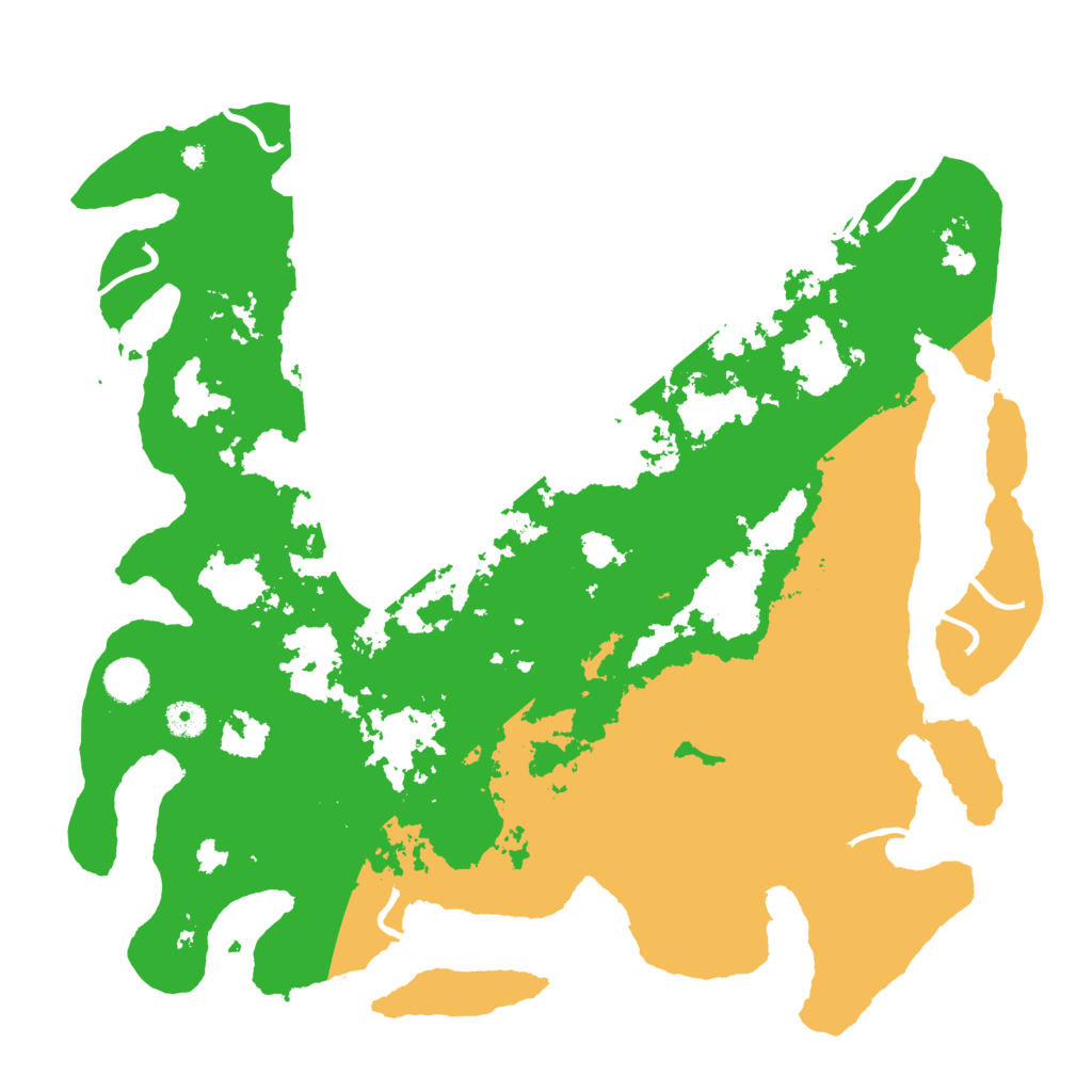 Biome Rust Map: Procedural Map, Size: 4250, Seed: 52341233