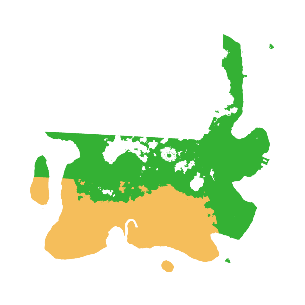 Biome Rust Map: Procedural Map, Size: 3000, Seed: 1719543257