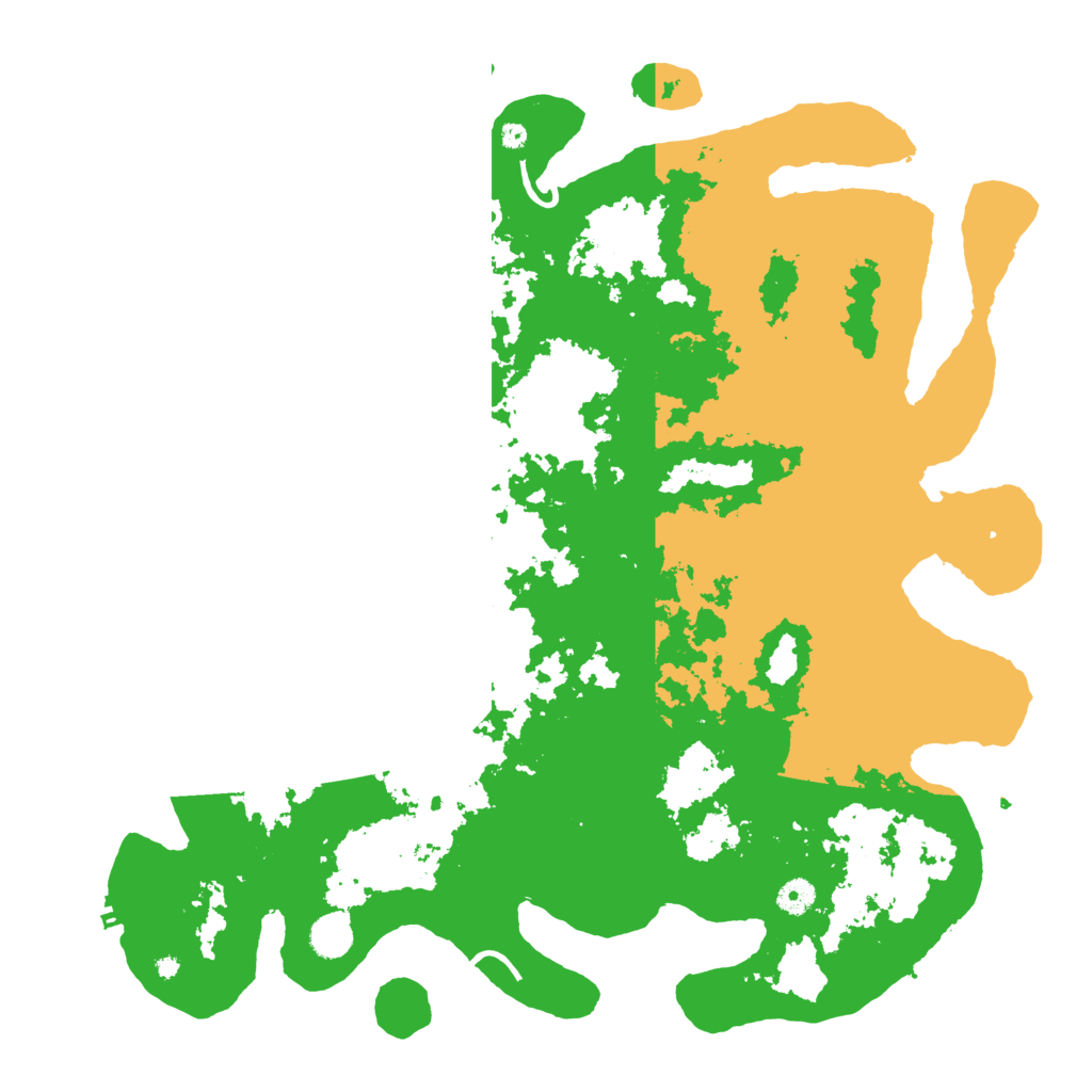 Biome Rust Map: Procedural Map, Size: 4500, Seed: 7470