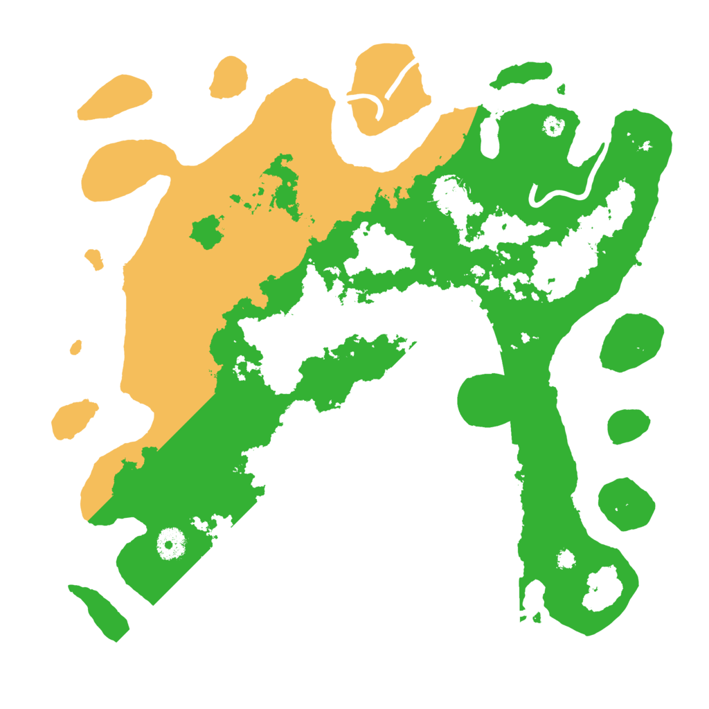 Biome Rust Map: Procedural Map, Size: 3500, Seed: 690132682