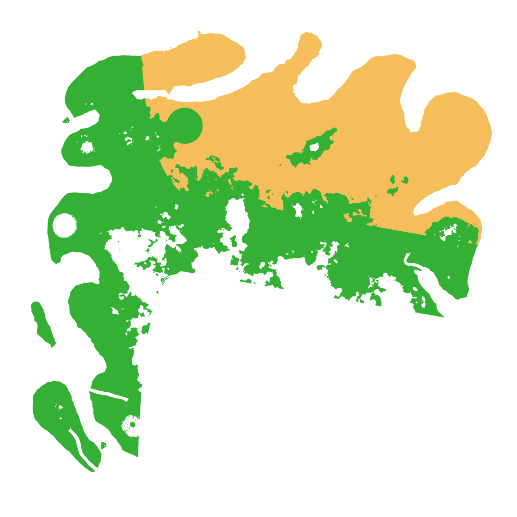 Biome Rust Map: Procedural Map, Size: 3800, Seed: 102646355