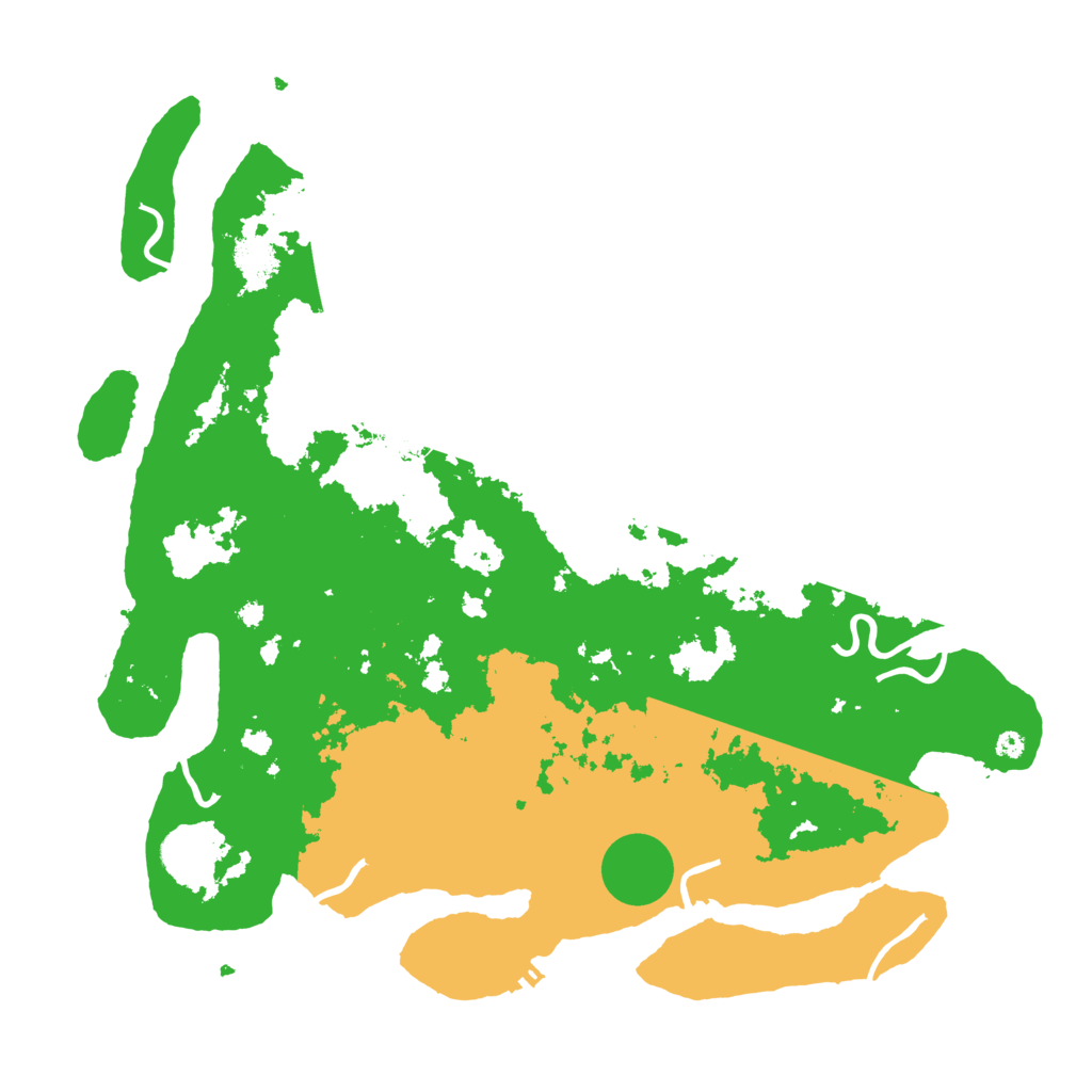 Biome Rust Map: Procedural Map, Size: 4000, Seed: 35006