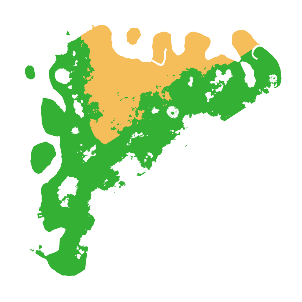 Biome Rust Map: Procedural Map, Size: 3800, Seed: 829123