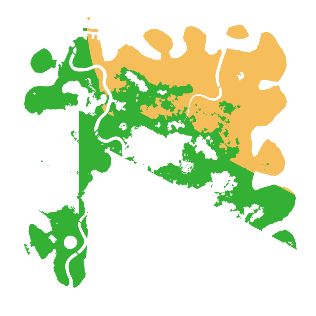 Biome Rust Map: Procedural Map, Size: 4250, Seed: 1514869960