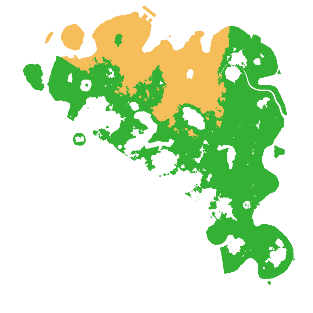 Biome Rust Map: Procedural Map, Size: 4000, Seed: 476026116