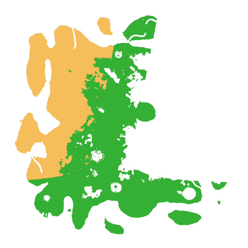 Biome Rust Map: Procedural Map, Size: 3500, Seed: 1728385619