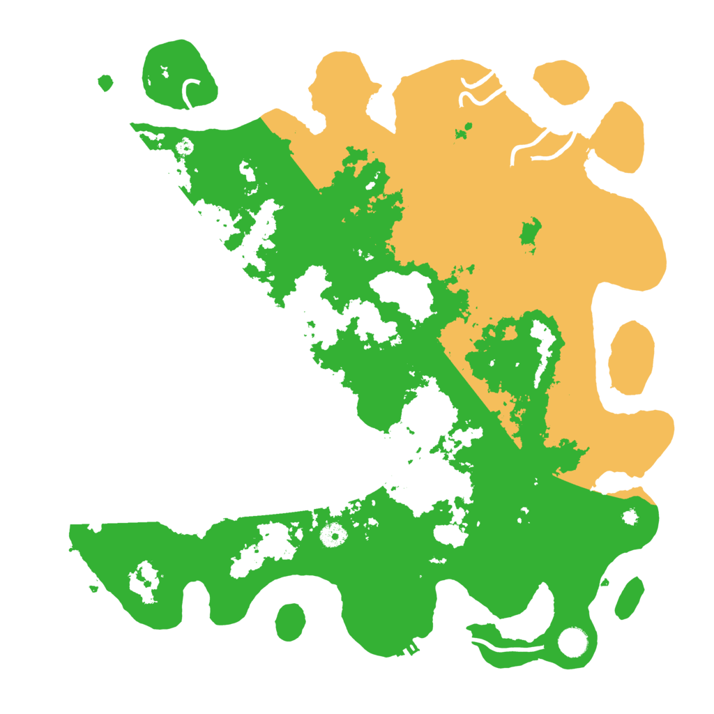 Biome Rust Map: Procedural Map, Size: 4250, Seed: 348046