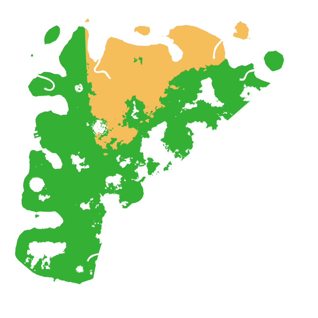 Biome Rust Map: Procedural Map, Size: 4000, Seed: 250184