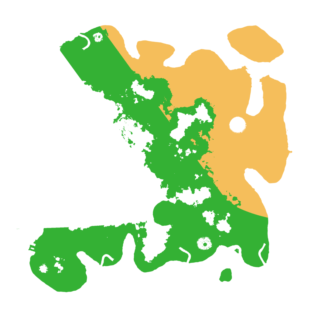 Biome Rust Map: Procedural Map, Size: 3400, Seed: 1265128635