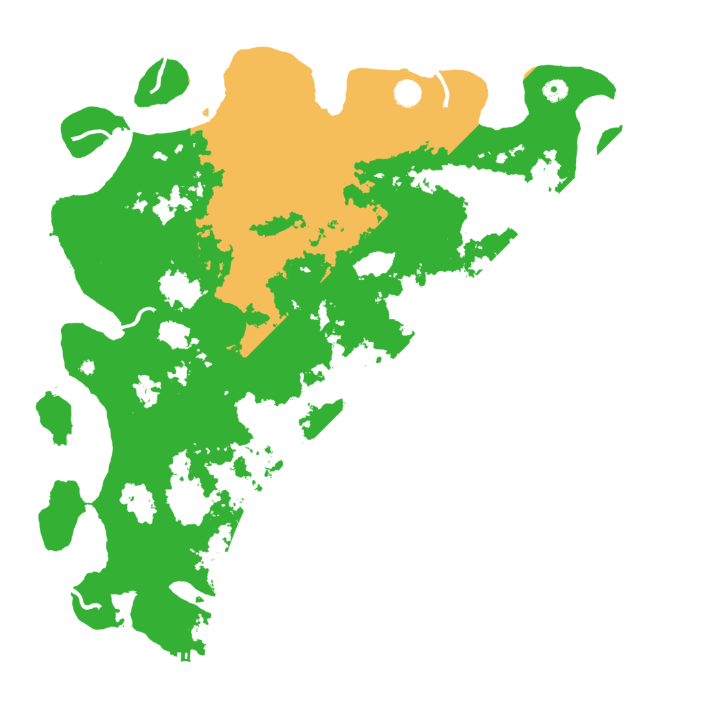 Biome Rust Map: Procedural Map, Size: 4500, Seed: 550866770