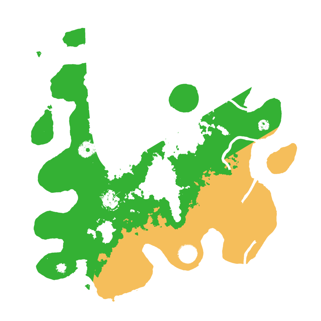 Biome Rust Map: Procedural Map, Size: 3000, Seed: 1323689656