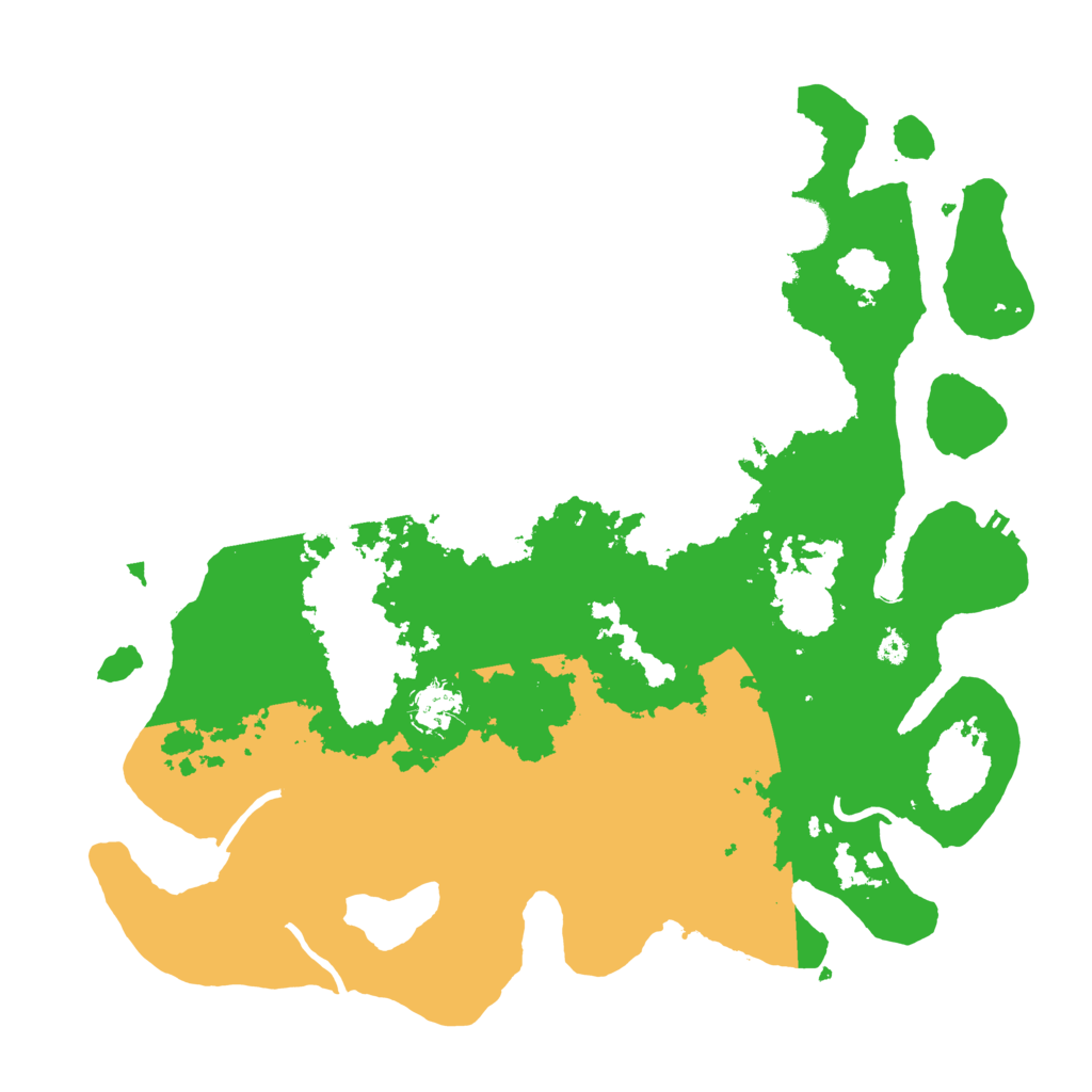 Biome Rust Map: Procedural Map, Size: 3838, Seed: 69238392