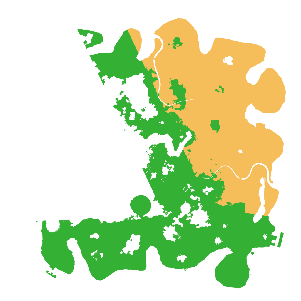 Biome Rust Map: Procedural Map, Size: 4000, Seed: 70853218