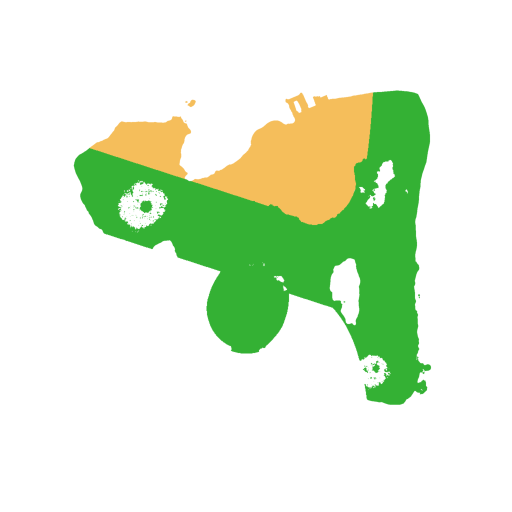Biome Rust Map: Procedural Map, Size: 1700, Seed: 7