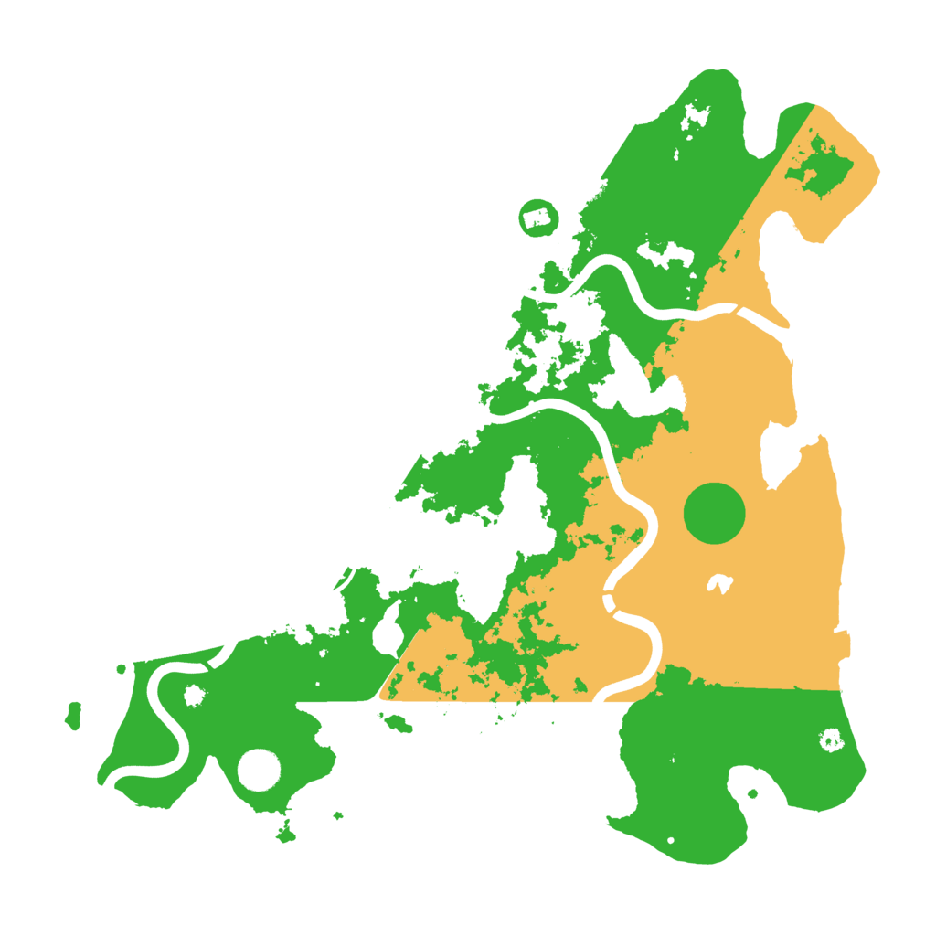 Biome Rust Map: Procedural Map, Size: 4000, Seed: 81871291
