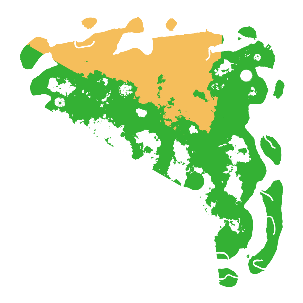 Biome Rust Map: Procedural Map, Size: 4500, Seed: 442064139