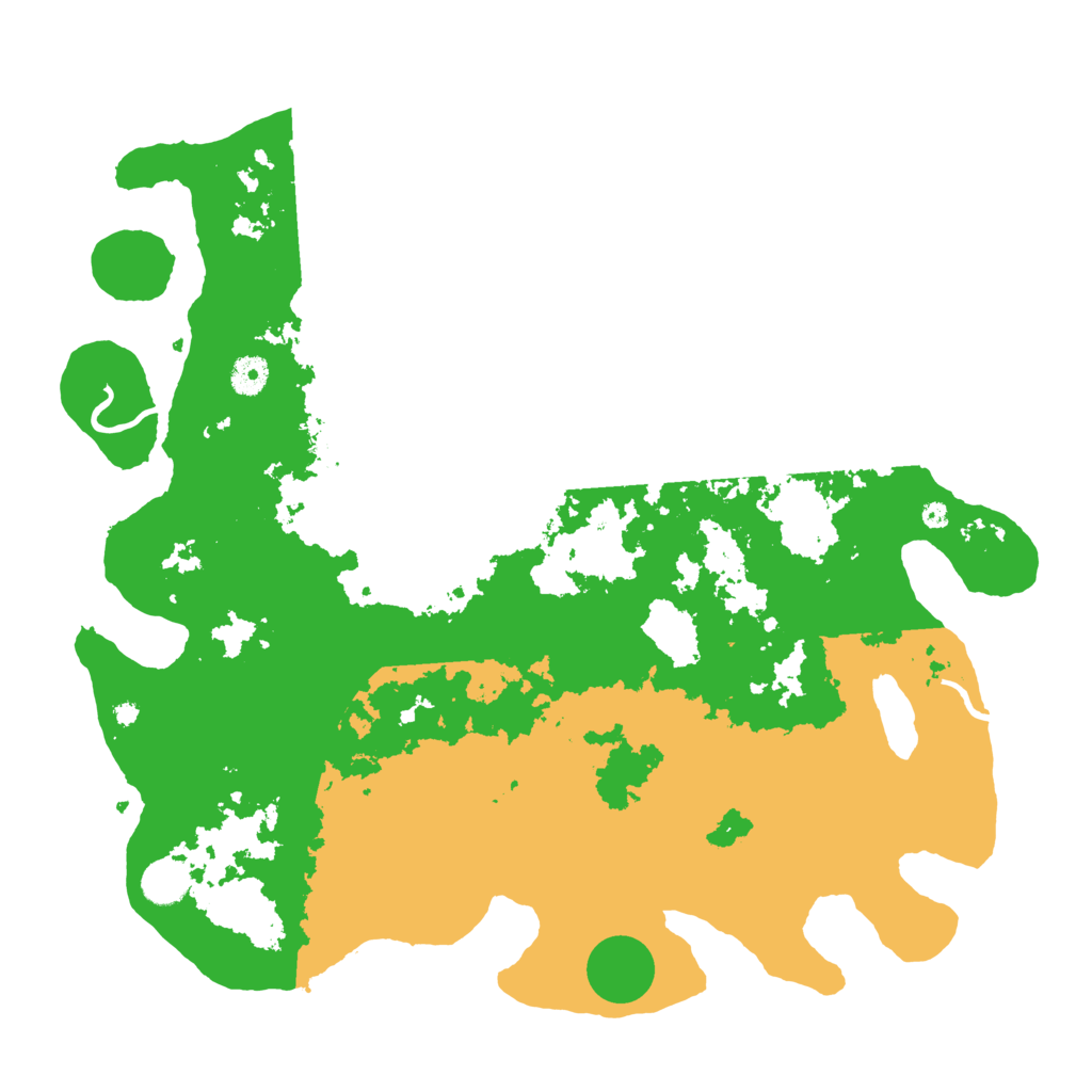 Biome Rust Map: Procedural Map, Size: 4250, Seed: 479574200