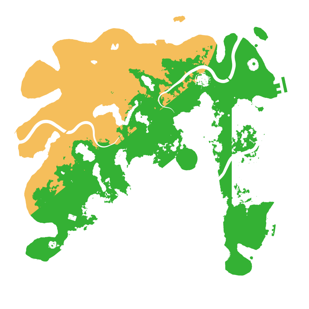 Biome Rust Map: Procedural Map, Size: 4000, Seed: 1340006690