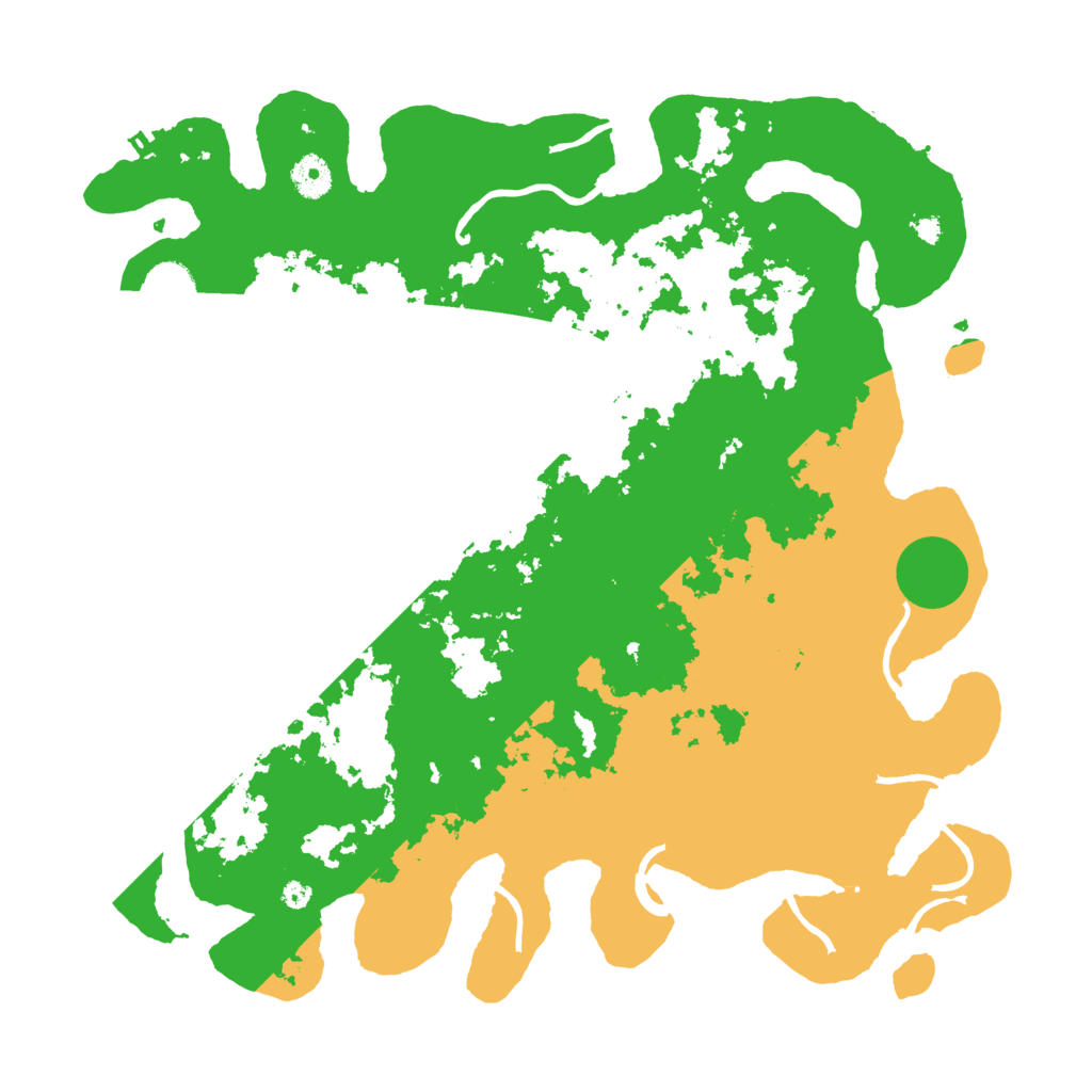 Biome Rust Map: Procedural Map, Size: 4000, Seed: 3970