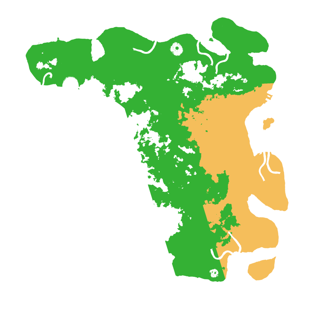 Biome Rust Map: Procedural Map, Size: 3750, Seed: 1169341104