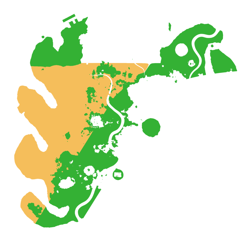 Biome Rust Map: Procedural Map, Size: 3750, Seed: 98037042