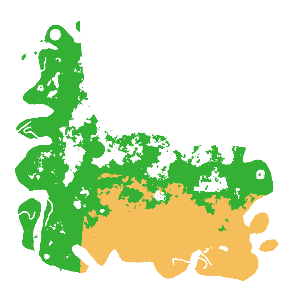 Biome Rust Map: Procedural Map, Size: 4632, Seed: 4632