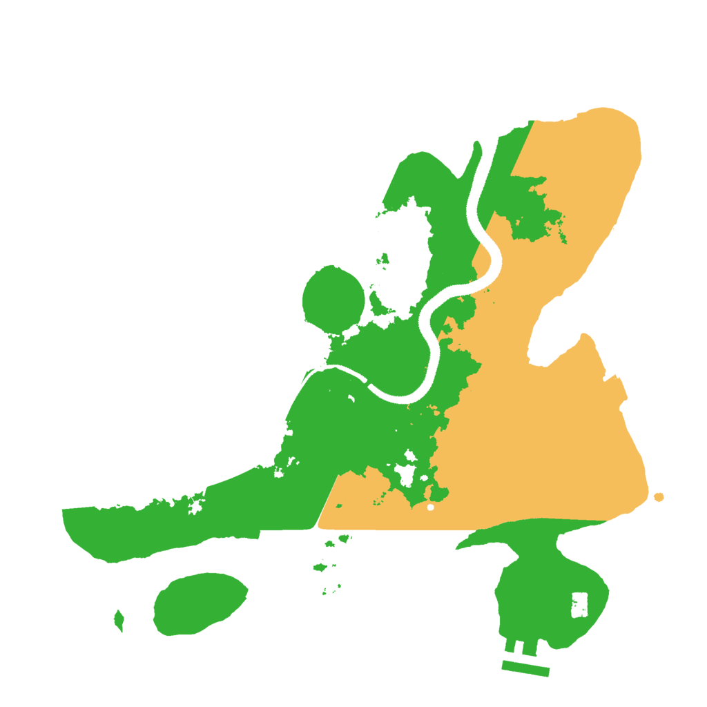 Biome Rust Map: Procedural Map, Size: 3000, Seed: 750197221