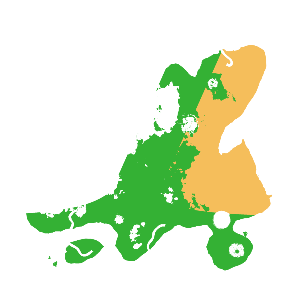 Biome Rust Map: Procedural Map, Size: 3000, Seed: 750197221