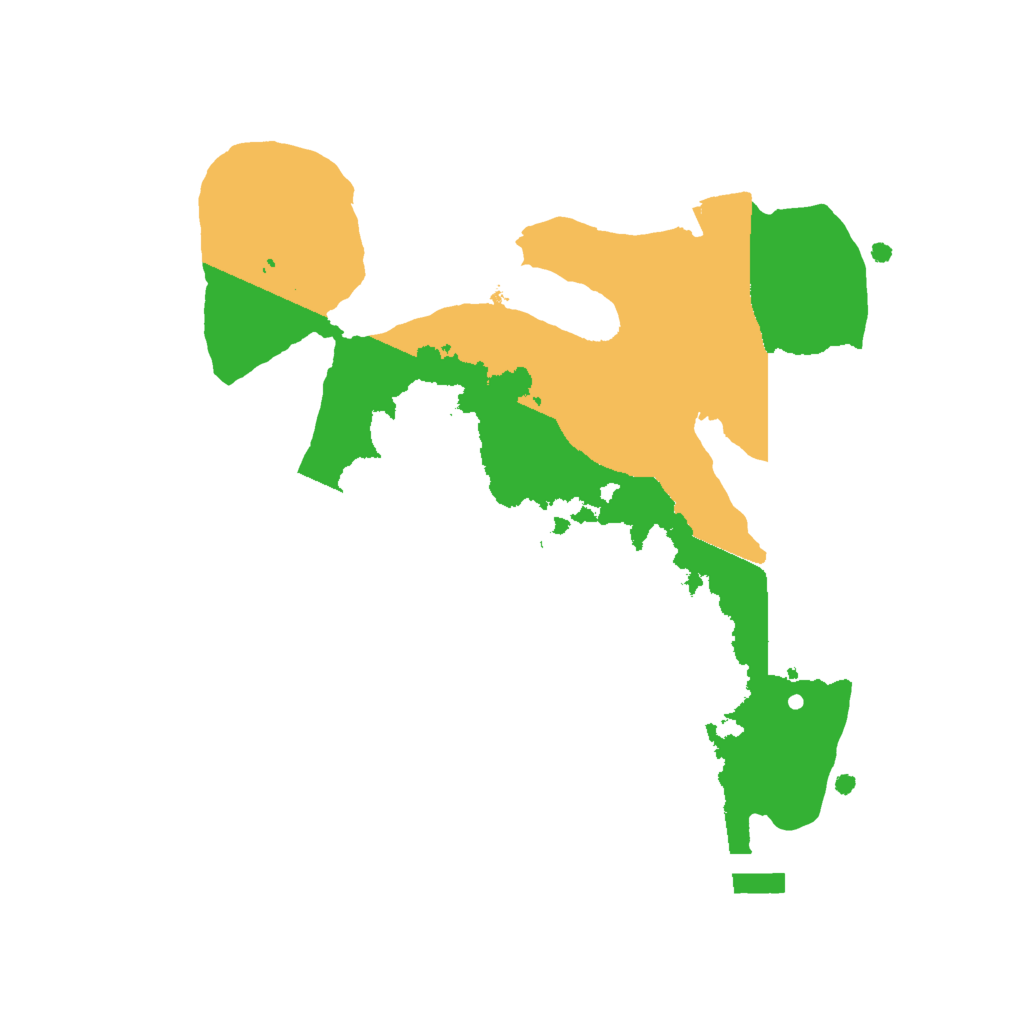 Biome Rust Map: Procedural Map, Size: 2000, Seed: 360160989