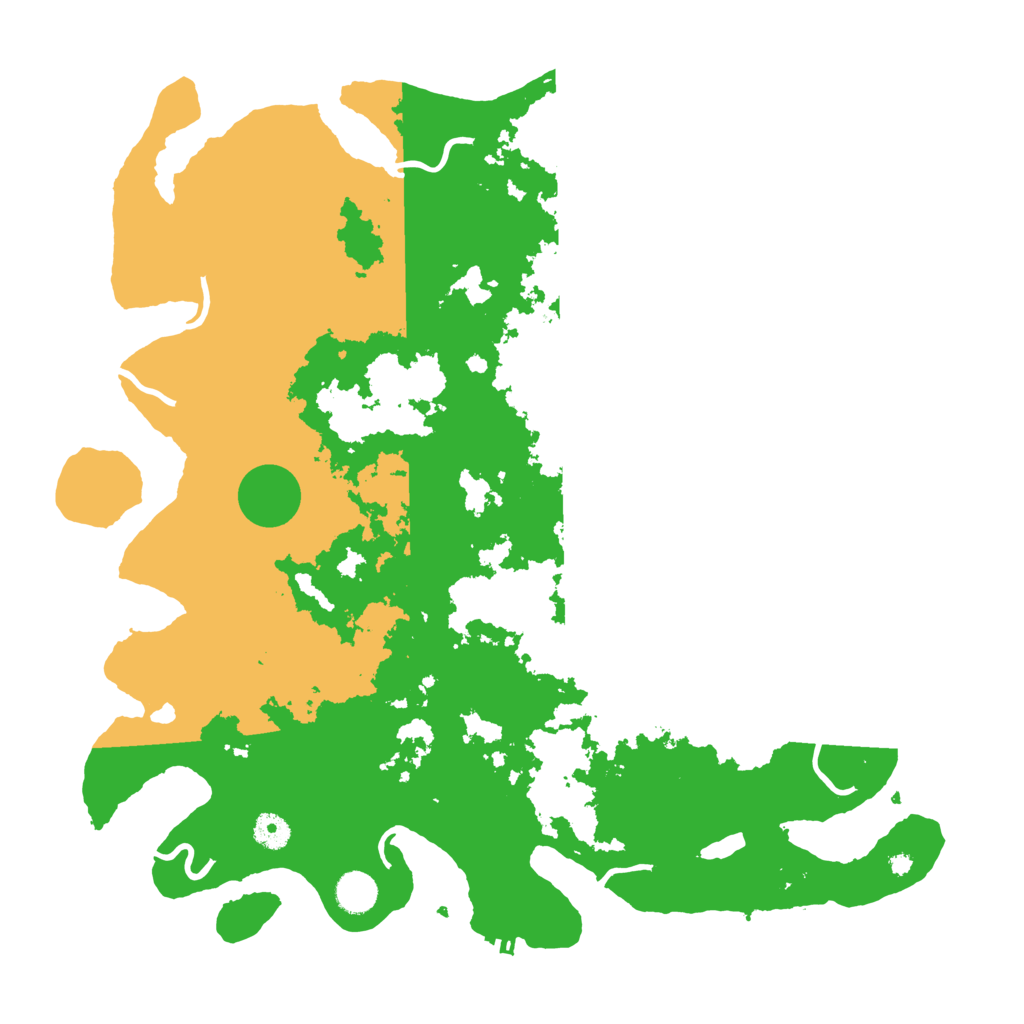 Biome Rust Map: Procedural Map, Size: 4300, Seed: 908067460